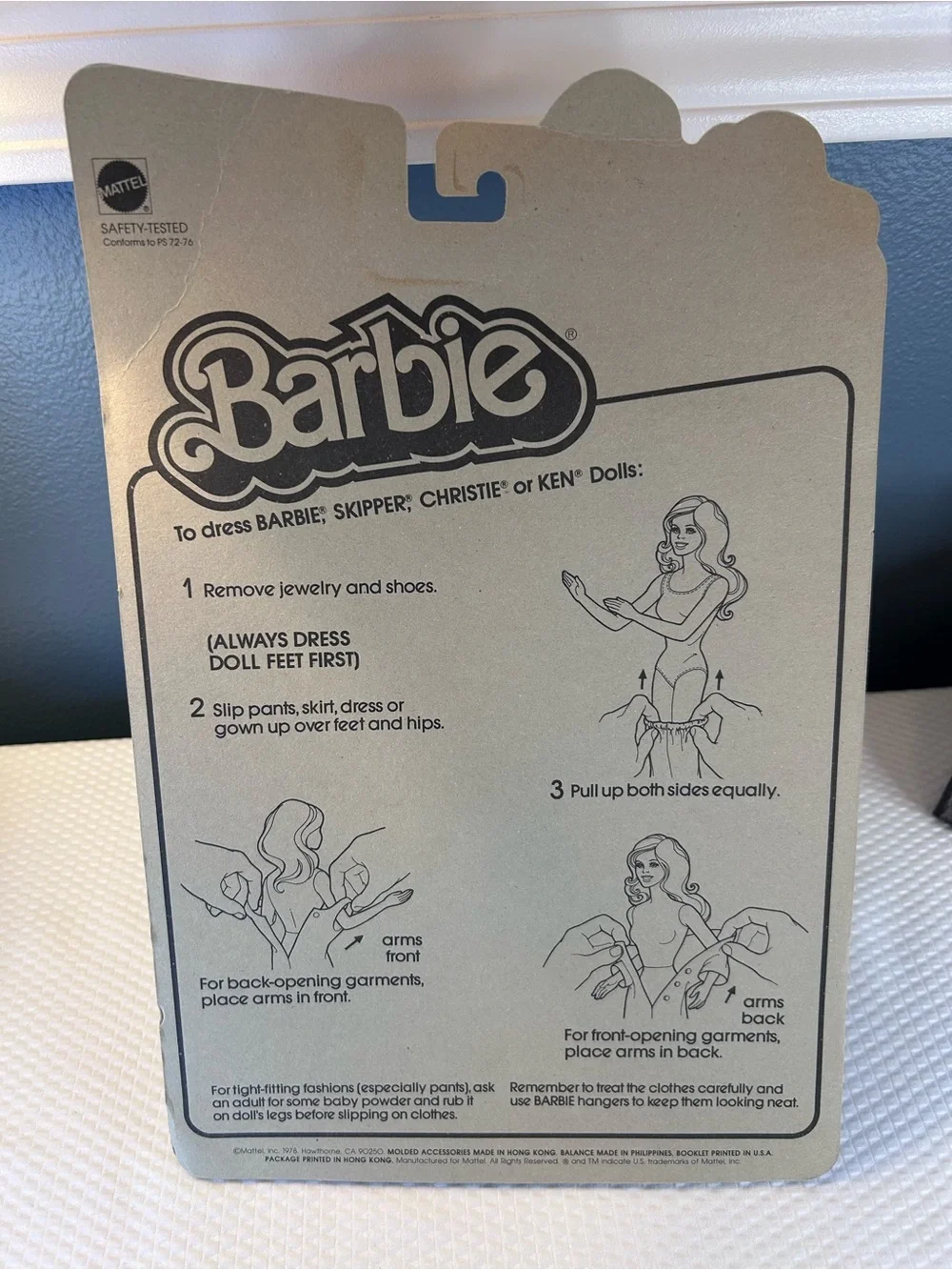 Vintage 1978–1979 Mattel Ken Fashion Favorites #2799 “Vest Dressed” outfit-new
